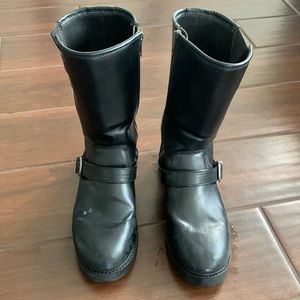 Harley Davidson riding boots.  Size 5M.  Black